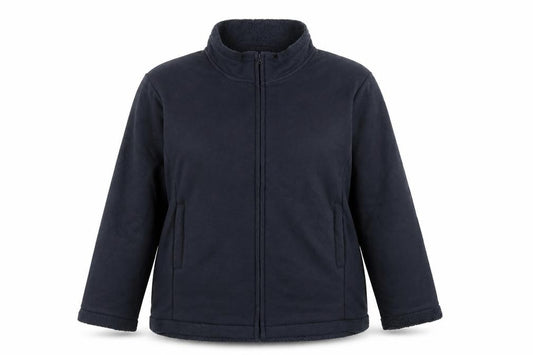 Anne De Lancay Womens Blue Jacket Size 18 Zip