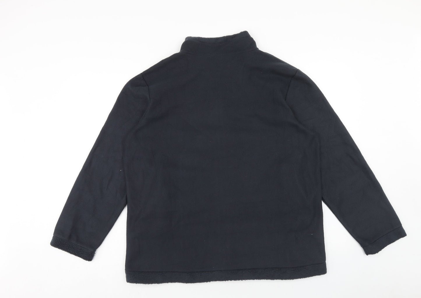 Anne De Lancay Womens Blue Jacket Size 18 Zip