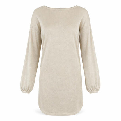 PRETTYLITTLETHING Womens Gold Polyester A-Line Size 6 Round Neck Pullover