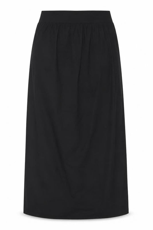 INFLUENCE Womens Black Polyester Straight & Pencil Skirt Size 10 Zip