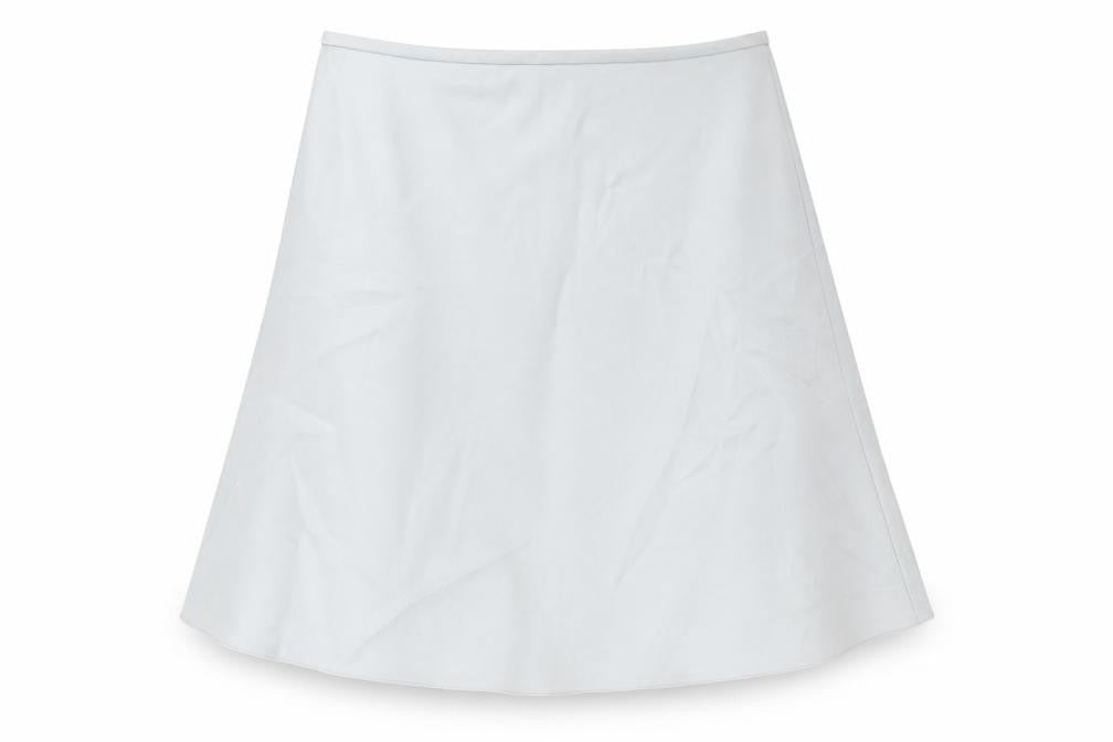 Precis Womens Grey Polyester Swing Skirt Size 10 Zip