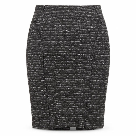 Zara Womens Brown Wool Straight & Pencil Skirt Size L Zip
