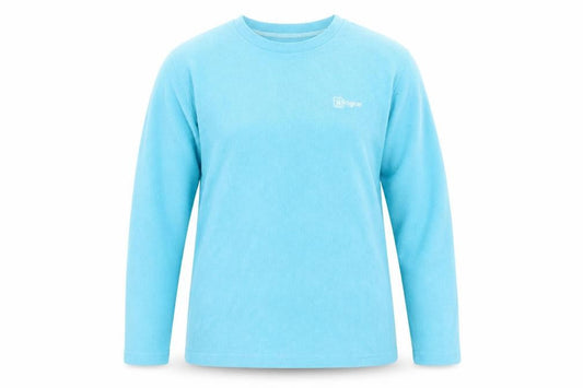 Hi Gear Womens Blue Round Neck Polyester Pullover Jumper Size 14