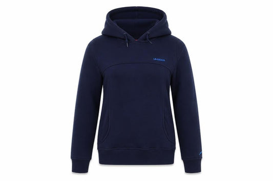 LA Gear Womens Blue Cotton Pullover Hoodie Size 8 Pullover