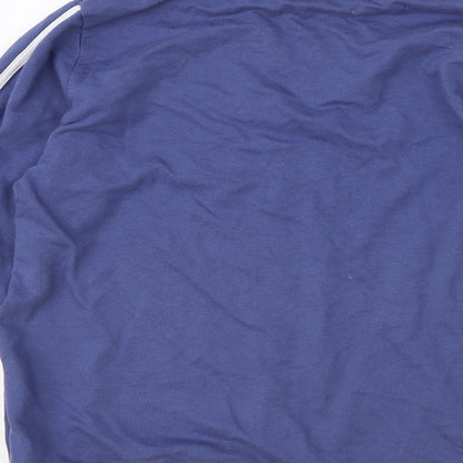 ASOS Womens Blue Cotton Pullover Sweatshirt Size 8 Pullover