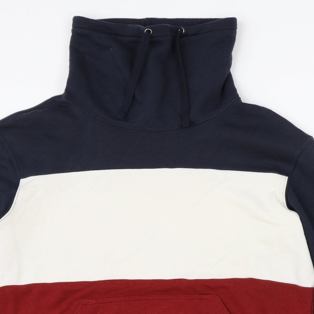 H&M Mens Blue Cotton Pullover Sweatshirt Size M