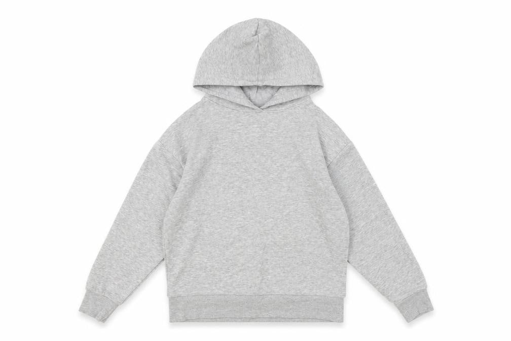 M&Co Girls Grey Cotton Pullover Hoodie Size 10 Years Pullover