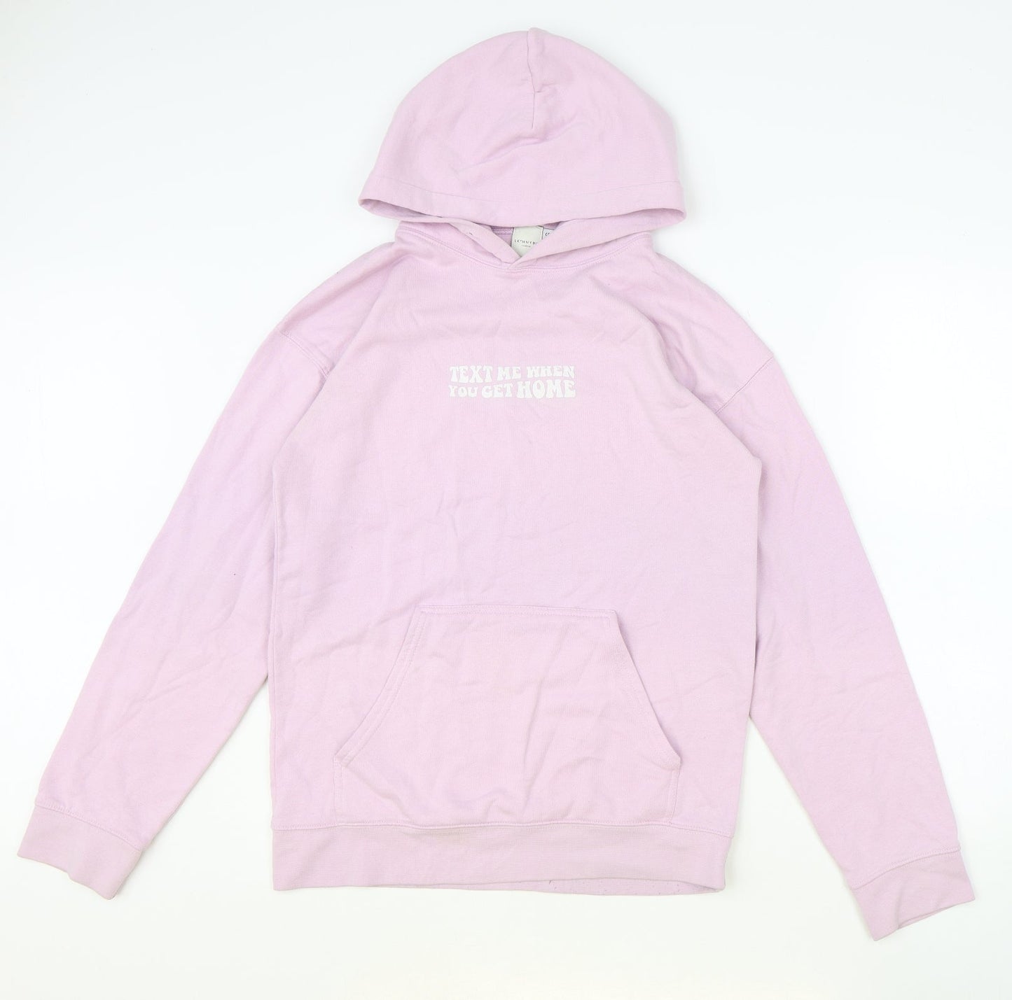 Skinny Dip Womens Pink Polyester Pullover Hoodie Size S Pullover