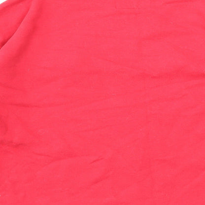 Atmosphere Womens Red Cotton Pullover Sweatshirt Size 12 Pullover - Christmas