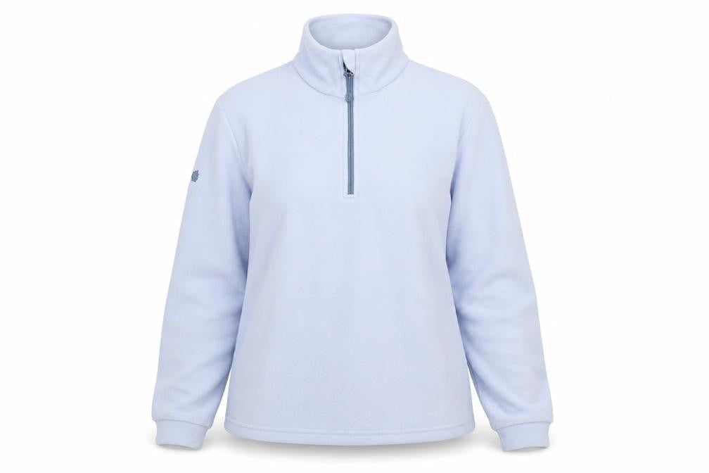 Lafuma Womens Blue Polyester Pullover Sweatshirt Size S Zip