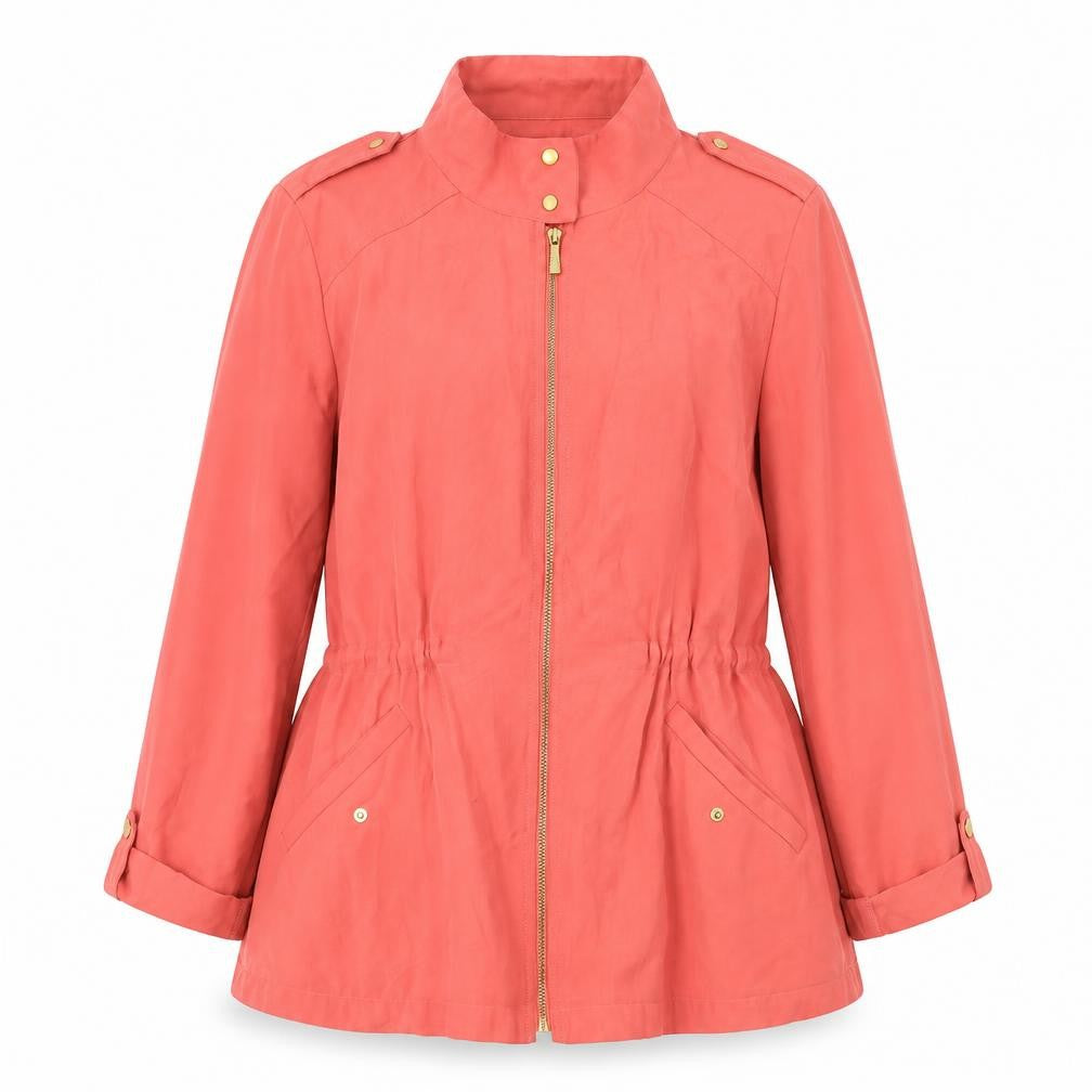 Zara Womens Pink Jacket Size S Zip
