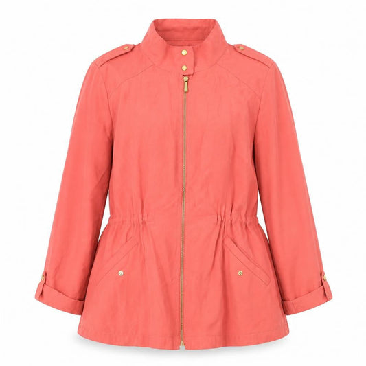 Zara Womens Pink Jacket Size S Zip