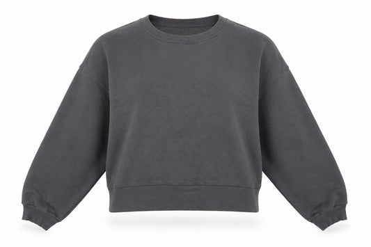 ASOS Womens Grey Cotton Pullover Sweatshirt Size 10 Pullover