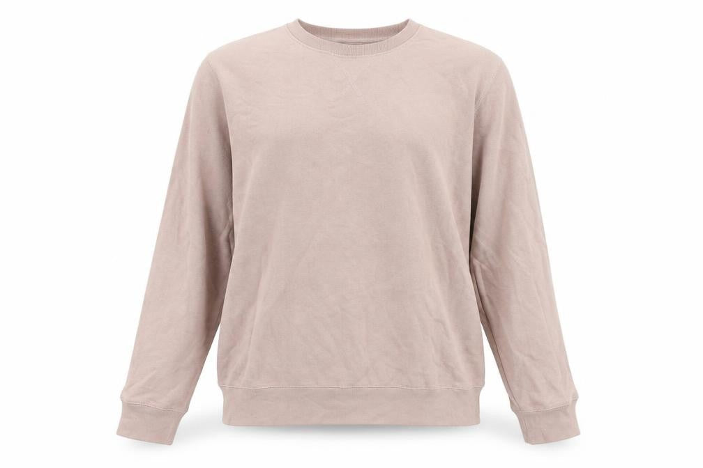 Divided Womens Pink Cotton Pullover Sweatshirt Size L Pullover