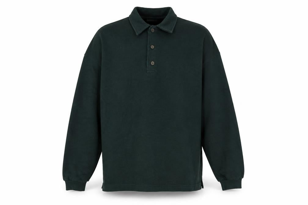Lakeland Mens Green Cotton Pullover Sweatshirt One Size