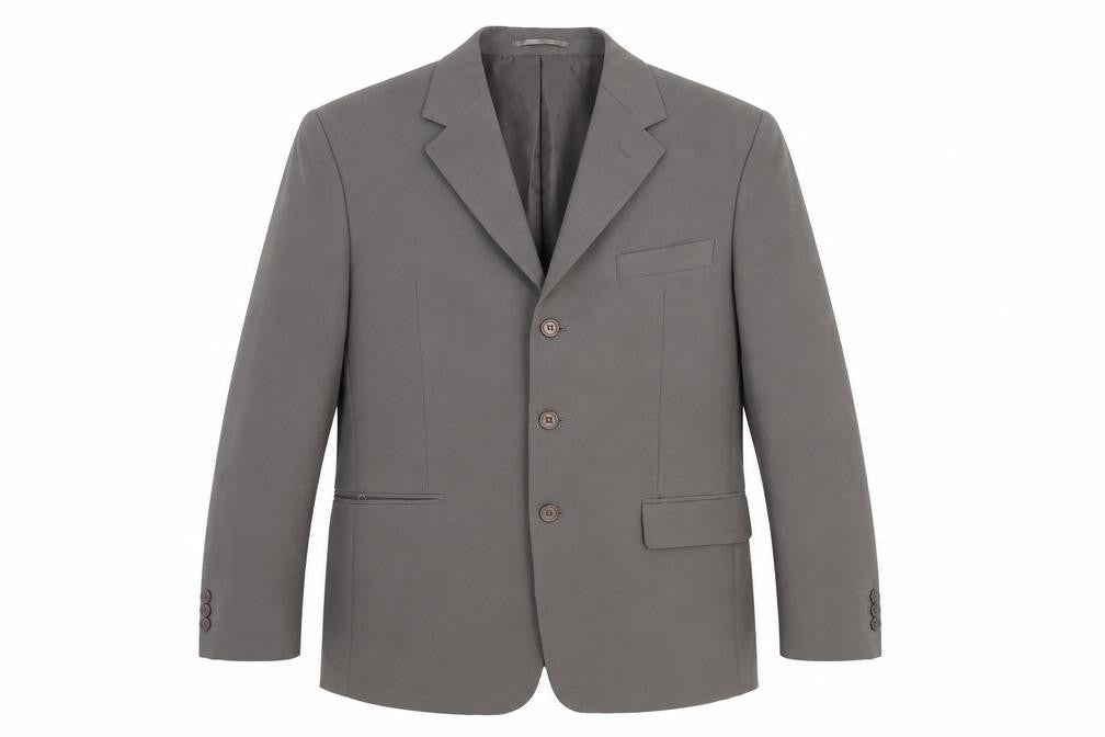 Taylor & Reece Mens Grey Polyester Jacket Blazer Size S Regular