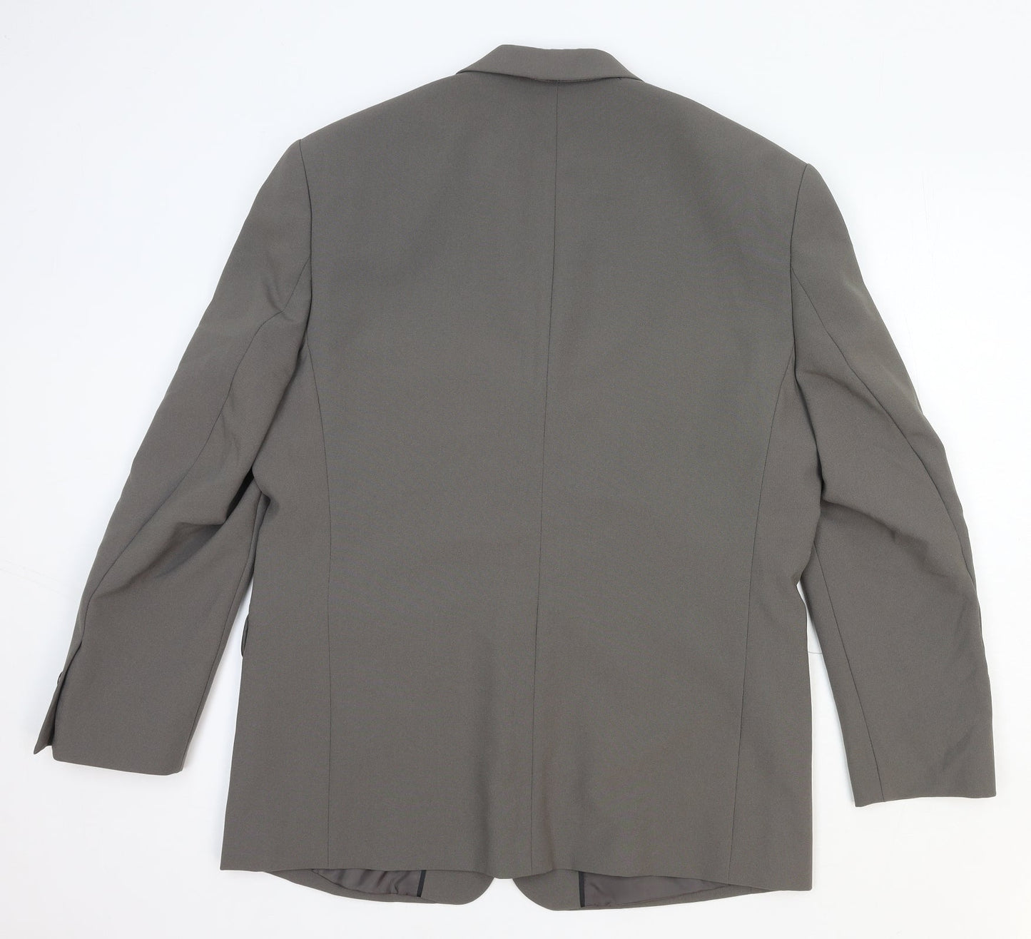 Taylor & Reece Mens Grey Polyester Jacket Blazer Size S Regular