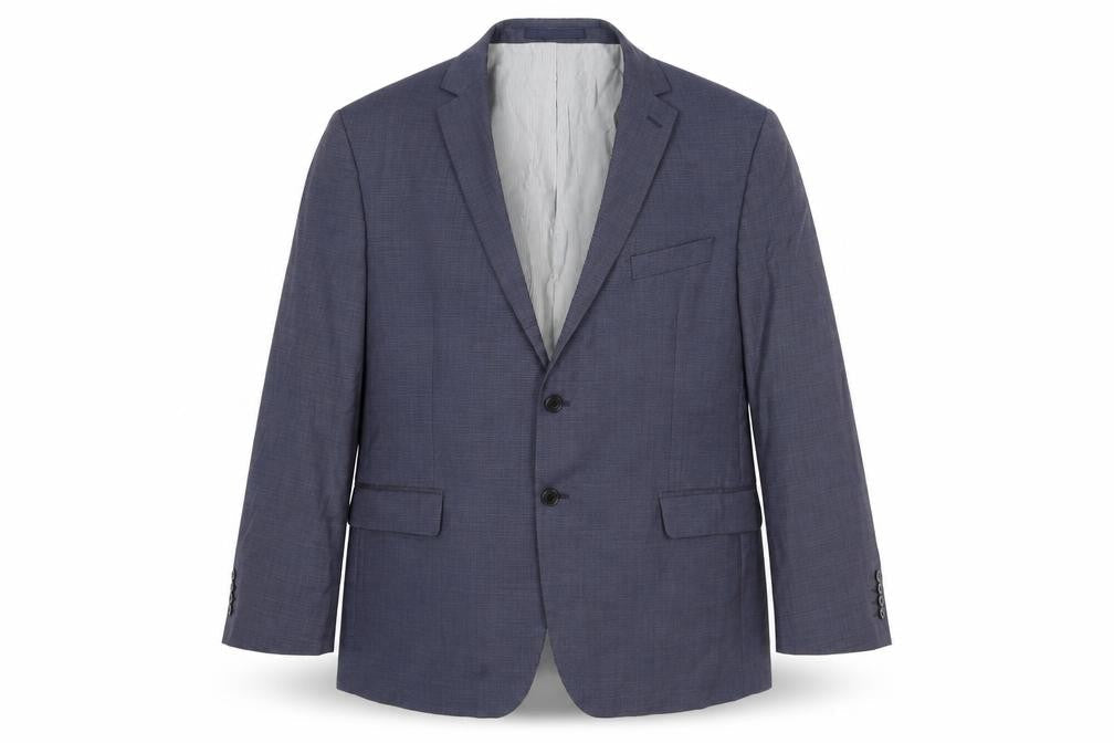 Marks & Spencer Mens Grey Wool Jacket Blazer Size M Regular