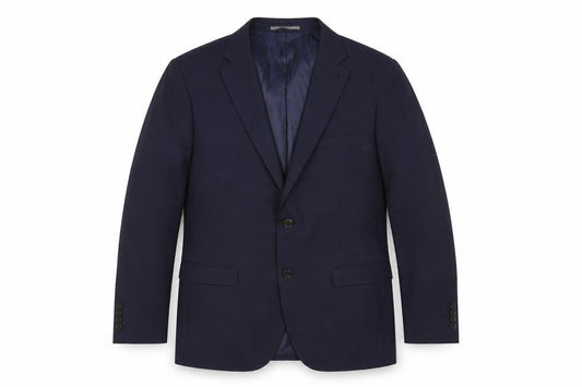 Next Mens Blue Polyester Jacket Blazer Size L Regular