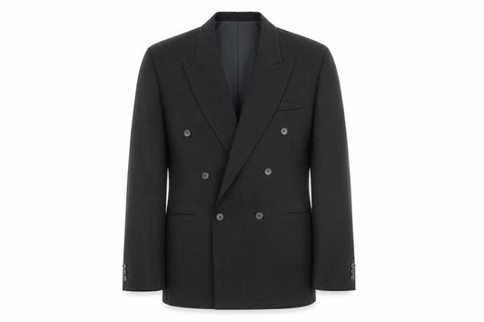 Wilson Mens Grey Polyester Jacket Blazer Size 40 Regular