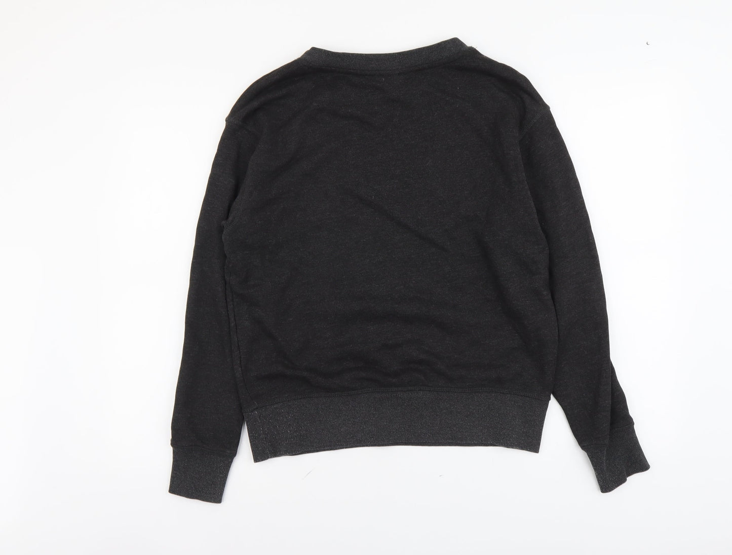 H&M Womens Grey Cotton Pullover Sweatshirt Size S Pullover