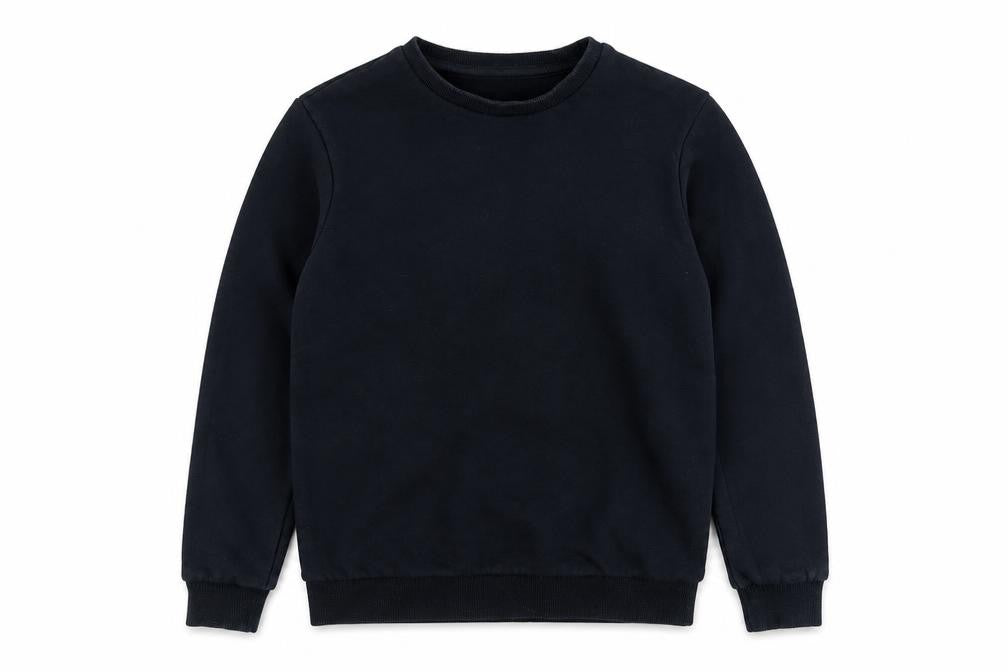 Marks & Spencer Boys Blue Cotton Pullover Sweatshirt Size 10-11 Years Pullover