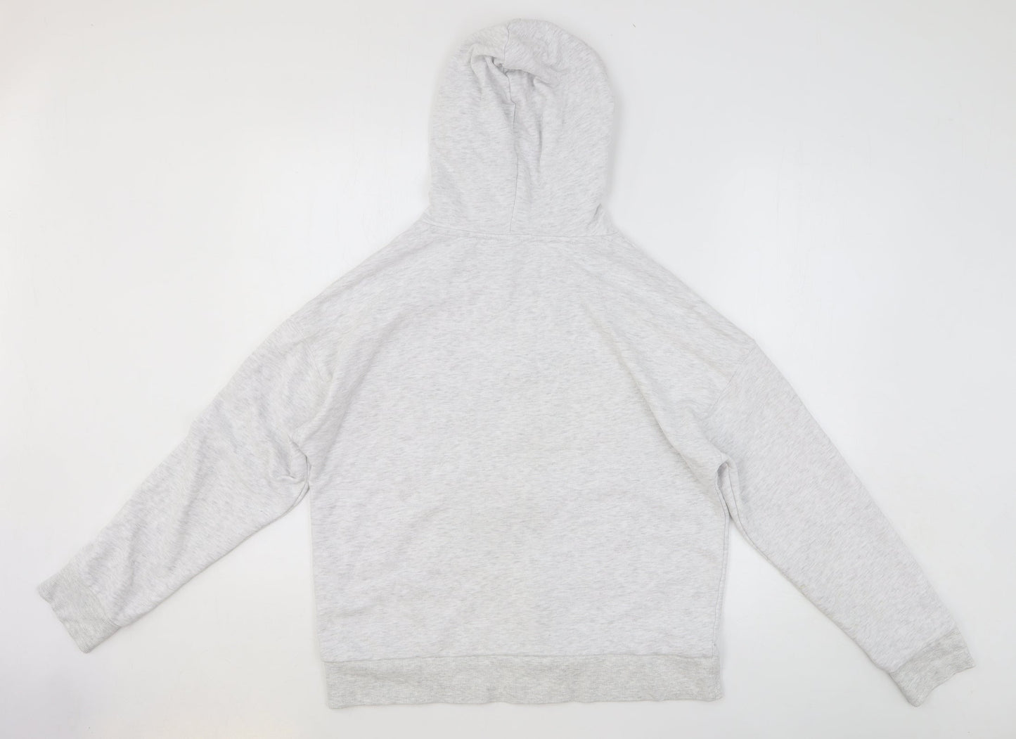 Nobody's Child Womens Grey Cotton Full Zip Hoodie Size S Zip - Be Kind