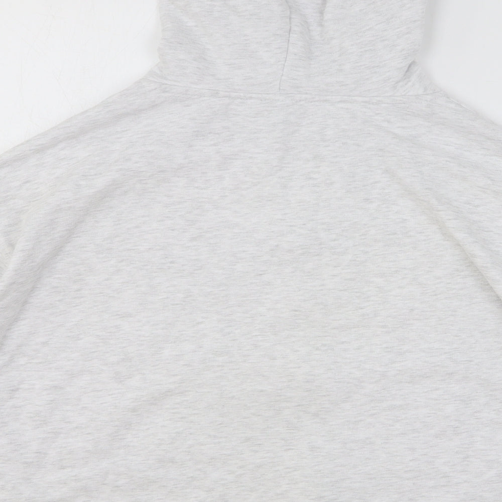 Nobody's Child Womens Grey Cotton Full Zip Hoodie Size S Zip - Be Kind