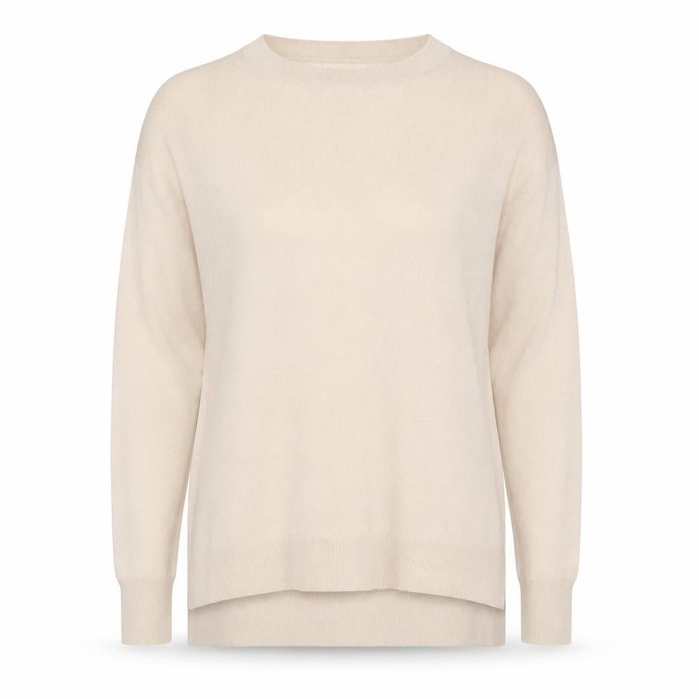 H&M Womens Pink Round Neck Acrylic Pullover Jumper Size S