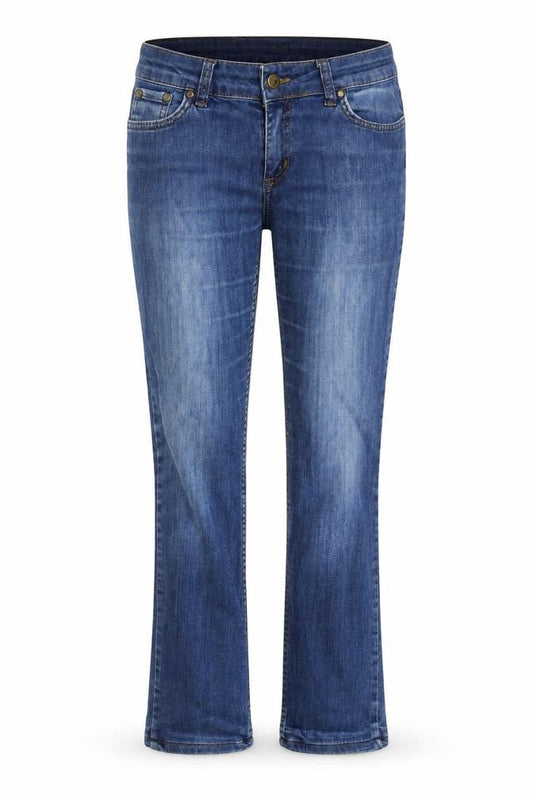 OFIS X OFIS Womens Blue Cotton Straight Jeans Size 31 in Regular Zip