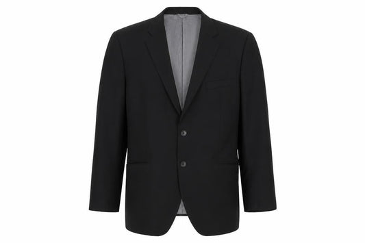 Burton Mens Black Polyester Jacket Blazer Size 42 Regular
