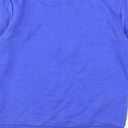 Primark Mens Blue Cotton Pullover Sweatshirt Size XS