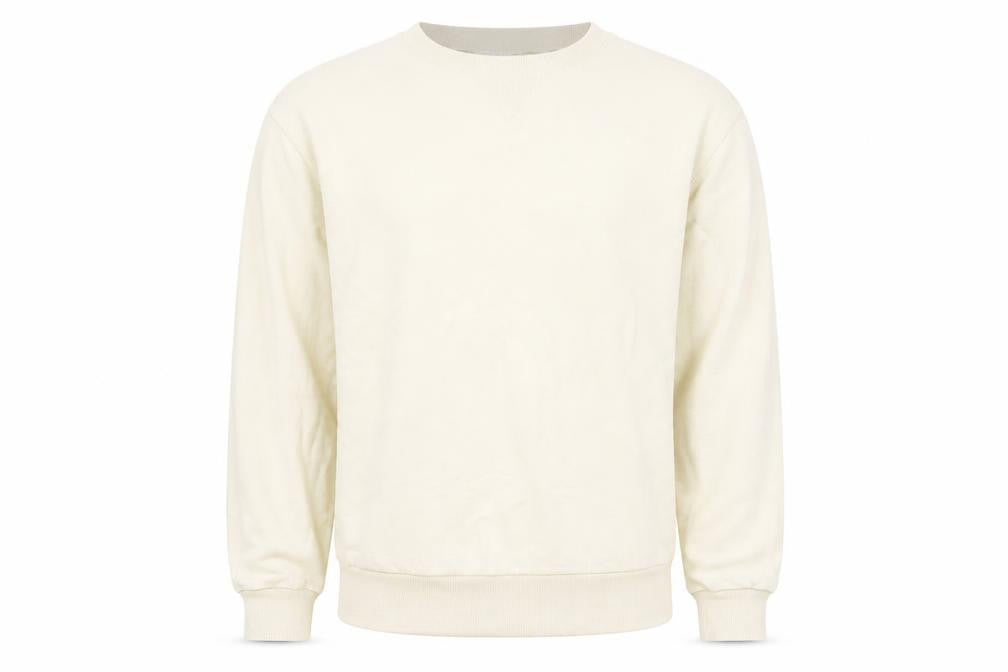COLLUSION Mens Beige Cotton Pullover Sweatshirt Size XS