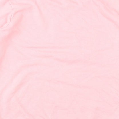 Disney Womens Pink Polyester Pullover Sweatshirt Size S Pullover - Some Bunny is Tired