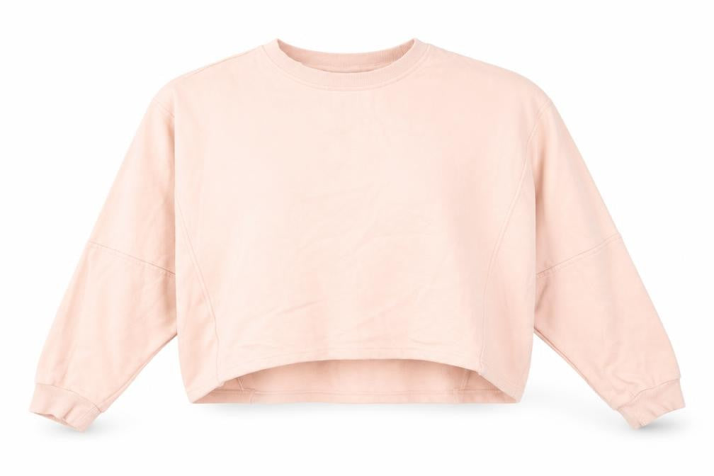 Noisy may Womens Pink Cotton Pullover Sweatshirt Size S Pullover