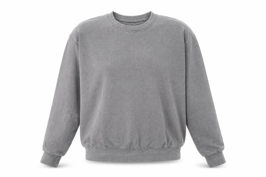 Nasty Gal Womens Grey Cotton Pullover Sweatshirt Size S Pullover - My Body My Rules