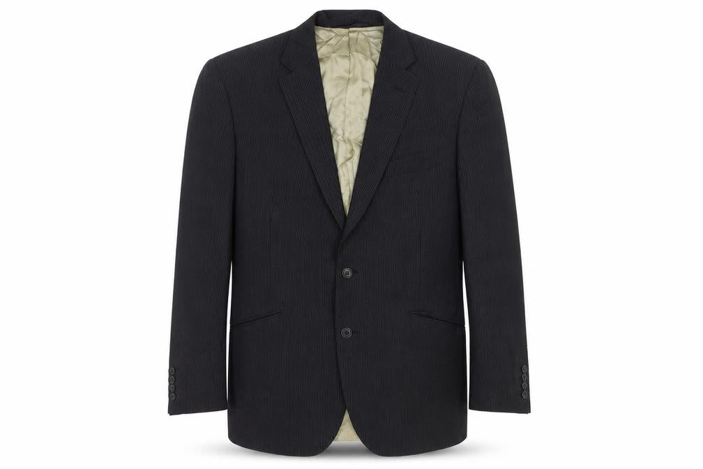 Marks & Spencer Mens Grey Wool Jacket Blazer Size M Regular