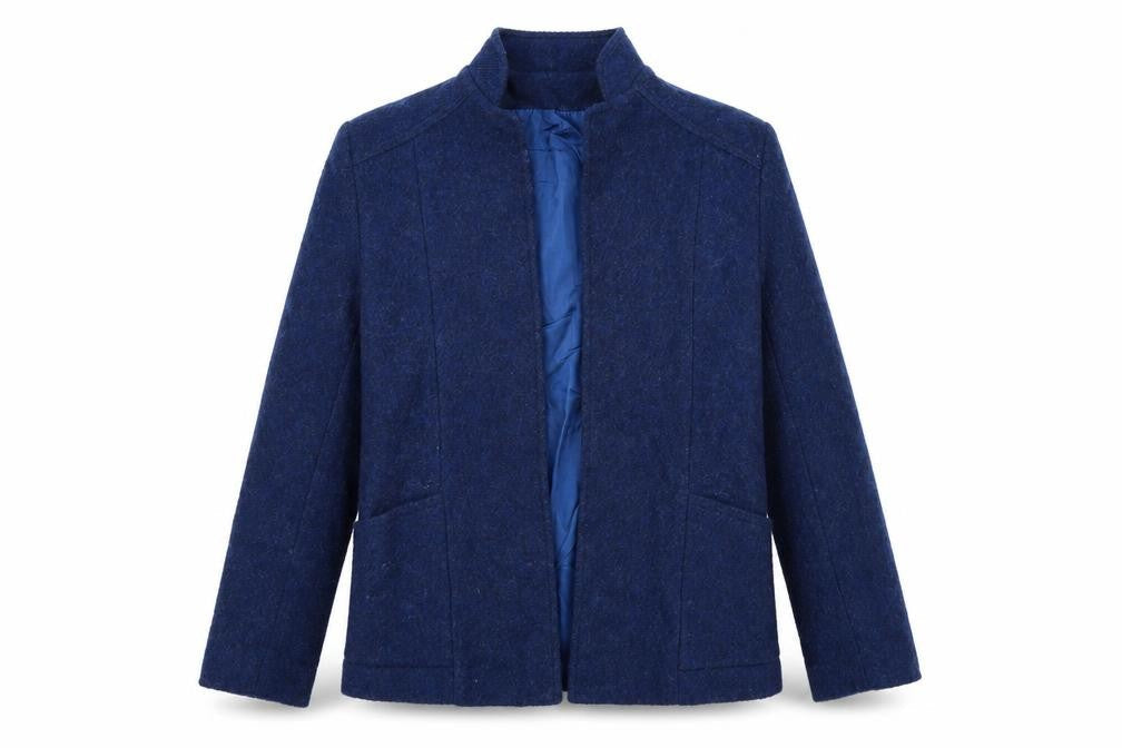 St Bernard Womens Blue Jacket Size 14