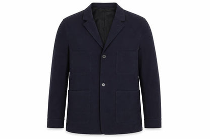 Zara Womens Blue Polyester Jacket Blazer Size M