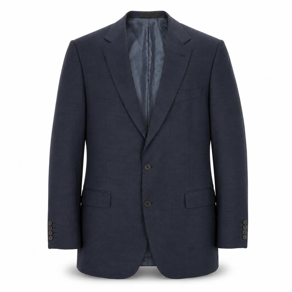 Marks & Spencer Mens Black Polyester Jacket Blazer Size 44 Regular