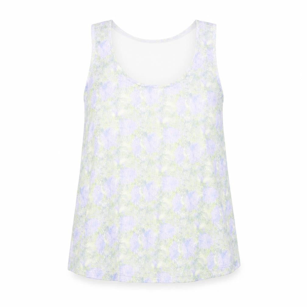 Marks & Spencer Womens Multicoloured Geometric Viscose Basic Tank Size 6 Scoop Neck