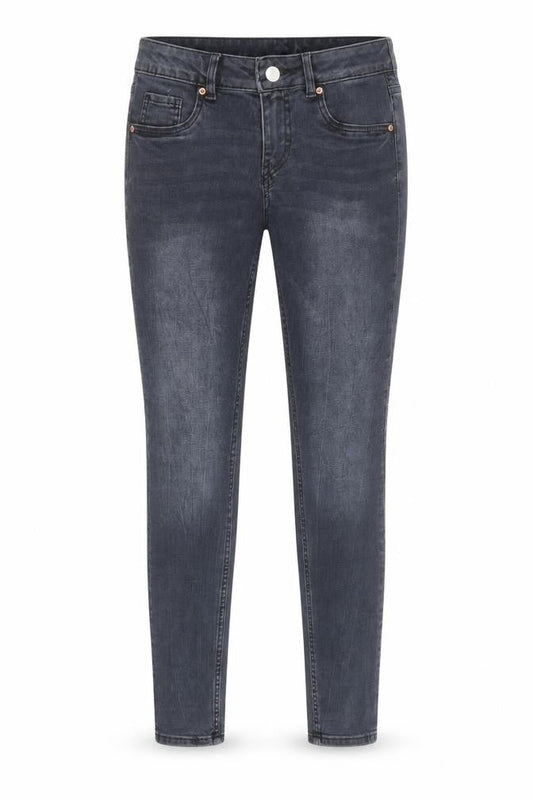 & Denim Womens Blue Cotton Skinny Jeans Size 10 Regular Zip