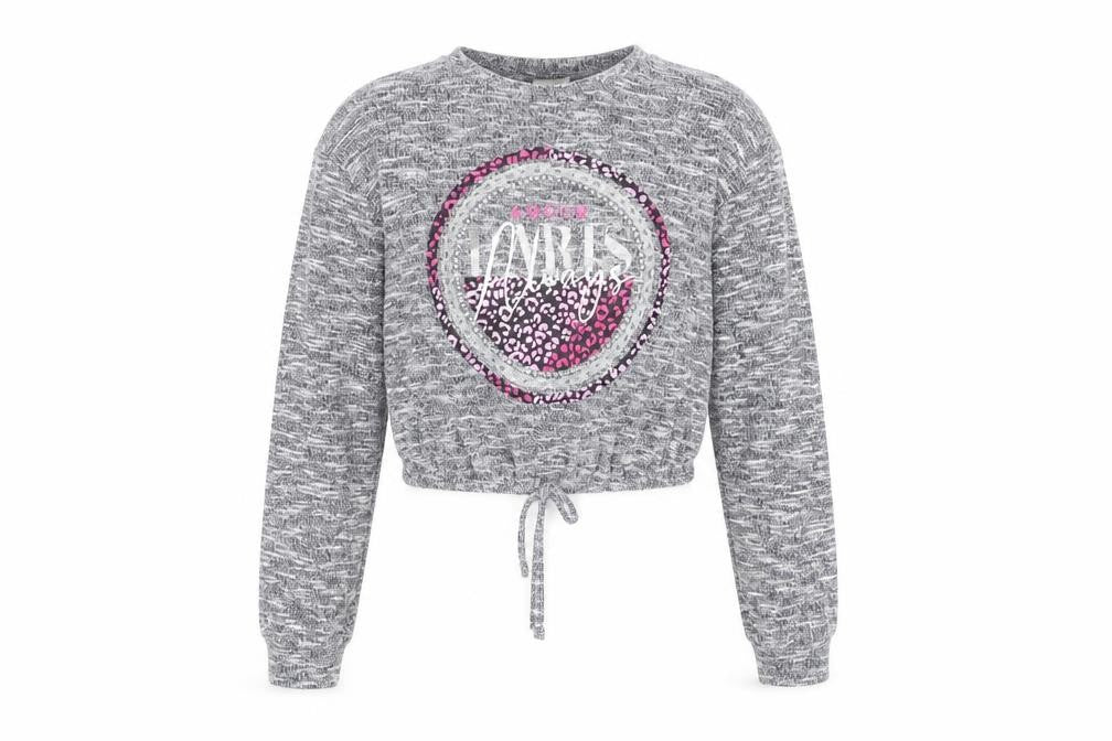 Matalan Girls Blue Round Neck Viscose Pullover Jumper Size 7 Years Pullover