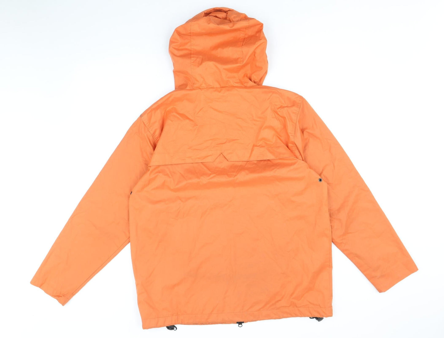 Serge Denimes Mens Orange Windbreaker Jacket Size S Zip