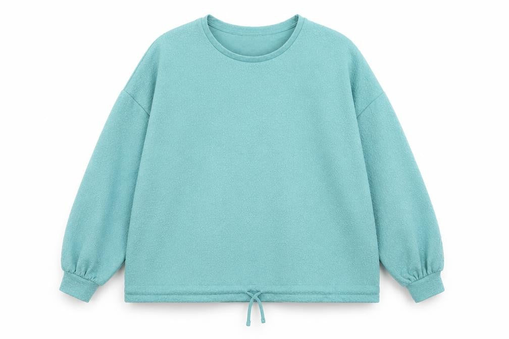 Papaya Womens Blue Polyester Pullover Sweatshirt Size XL Pullover