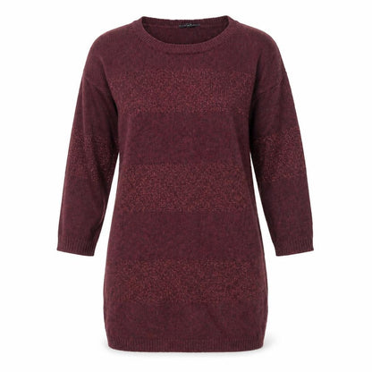 Next Womens Red Boat Neck Viscose Pullover Jumper Size 8