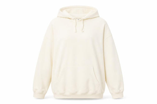 Miss Selfridge Womens Beige Cotton Pullover Hoodie Size S Pullover