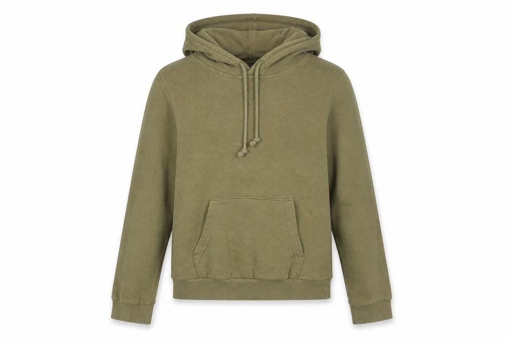 H&M Womens Green Cotton Pullover Hoodie Size XS Pullover