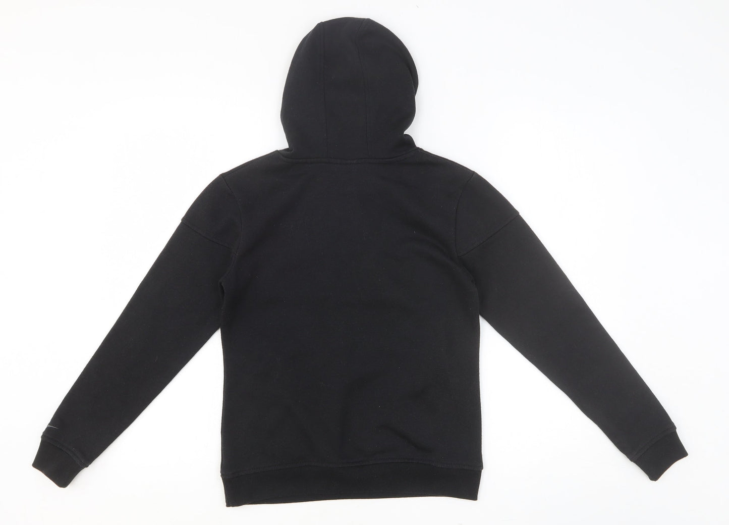 LA Gear Girls Black Polyester Pullover Hoodie Size 9-10 Years Pullover