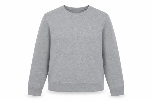 Amazon Womens Grey Cotton Pullover Sweatshirt Size M Pullover